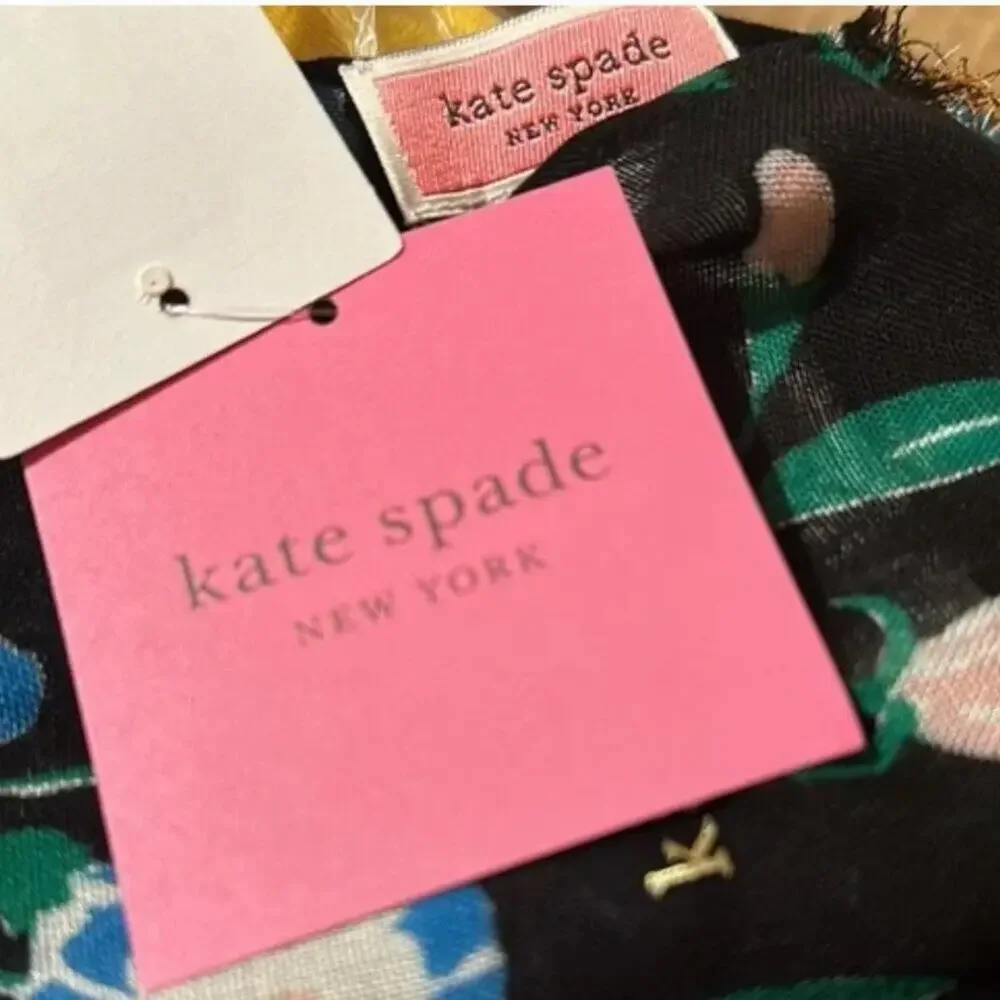 kate spade new york floral garden oblong scarf